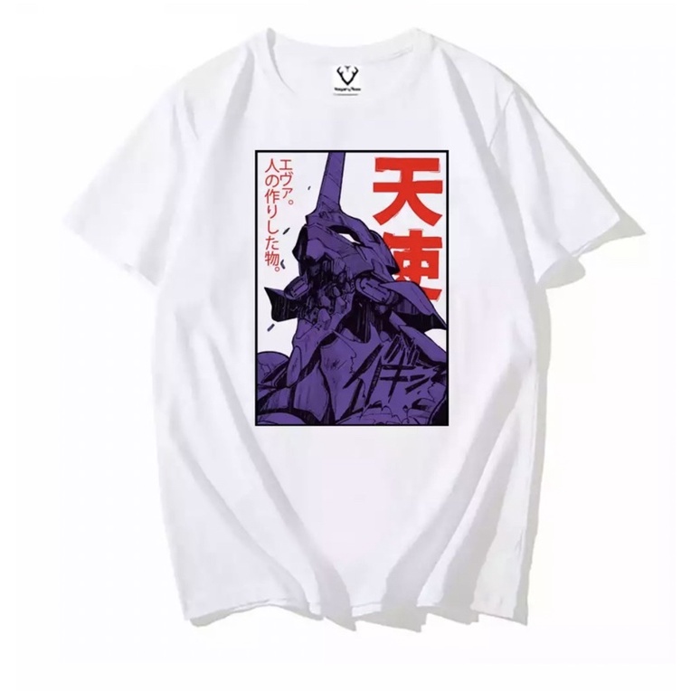 camiseta neon genesis evangelion anime manga