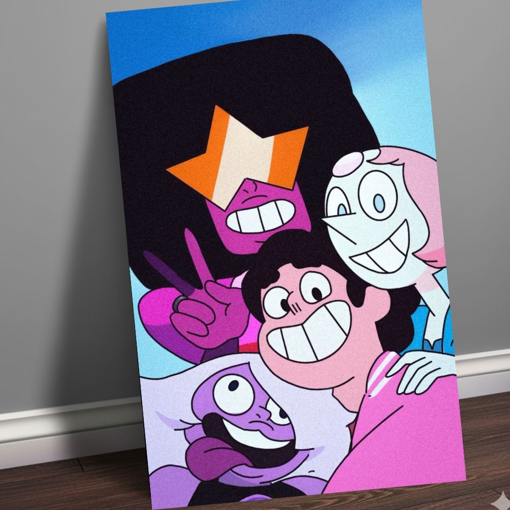 Placas  Quadros decorativos | Steven Universe | 20x28 cm | Poster Desenhos | TV Cartoon