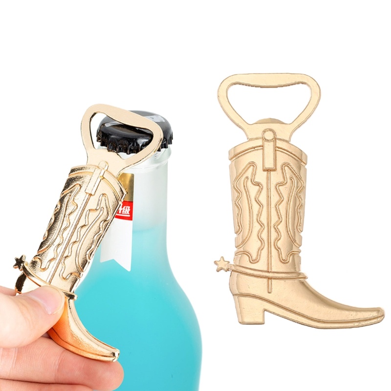 yu Cowboy Boot Abridor De Garrafa Para Festa De Casamento Ou Aniversário Decoração Liga Bota Cerveja Saca-Rolhas Lembran