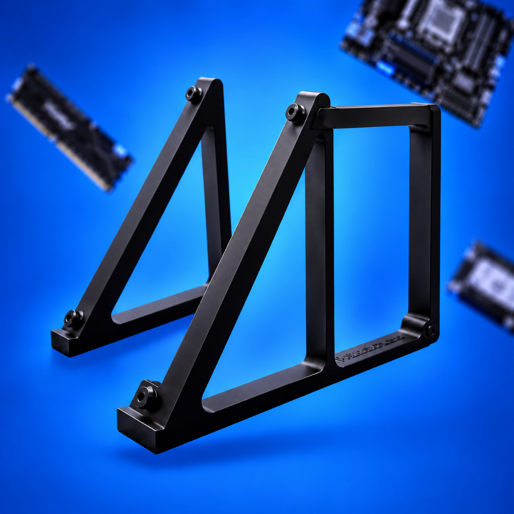 Rig Frame 3D Dual - Suporte Placa Mãe Cpu + Fonte ATX (Oficial e Original)