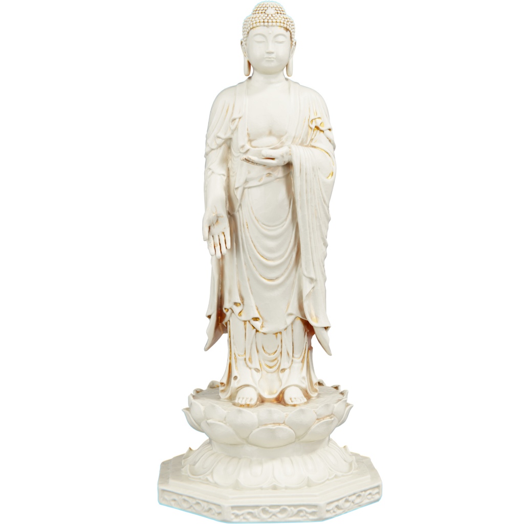 Estátua Imagem Budista Buda Sidarta Gautama Estatueta