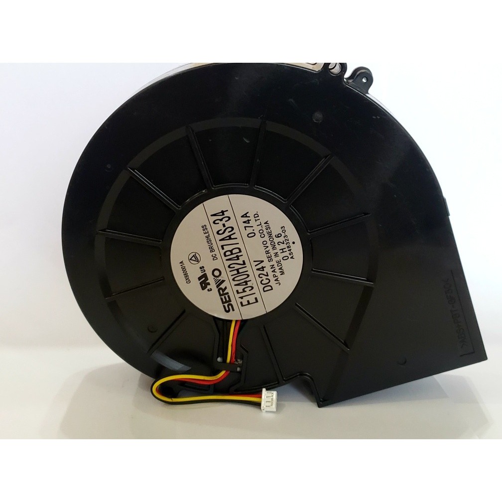 Ventoinha  De Turbina  E1540h24b7as-34 15cm 24v 0.74a Servo