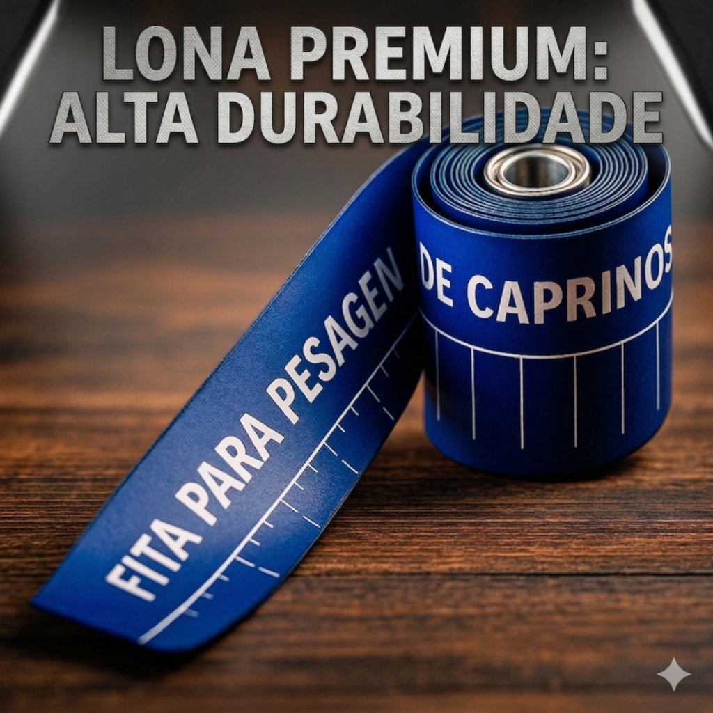Fita Pesa Ovinos e Caprinos – Medidor de Peso Sem Balança (Ovelhas e Cabras)