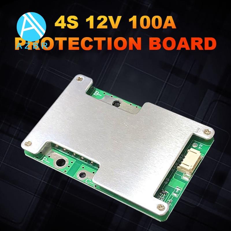 Placa De Proteção De Bateria De Lítio 4S 12V 100A LiFePO4 Com PCB De Equilíbrio/Aprimorada Energia