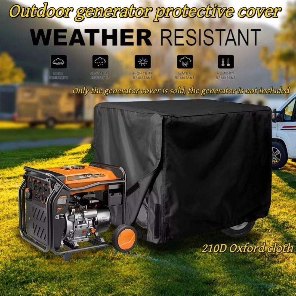 Capa Do Gerador , Universal À Prova De Poeira Resistente A UV Impermeável De Tecido 210D