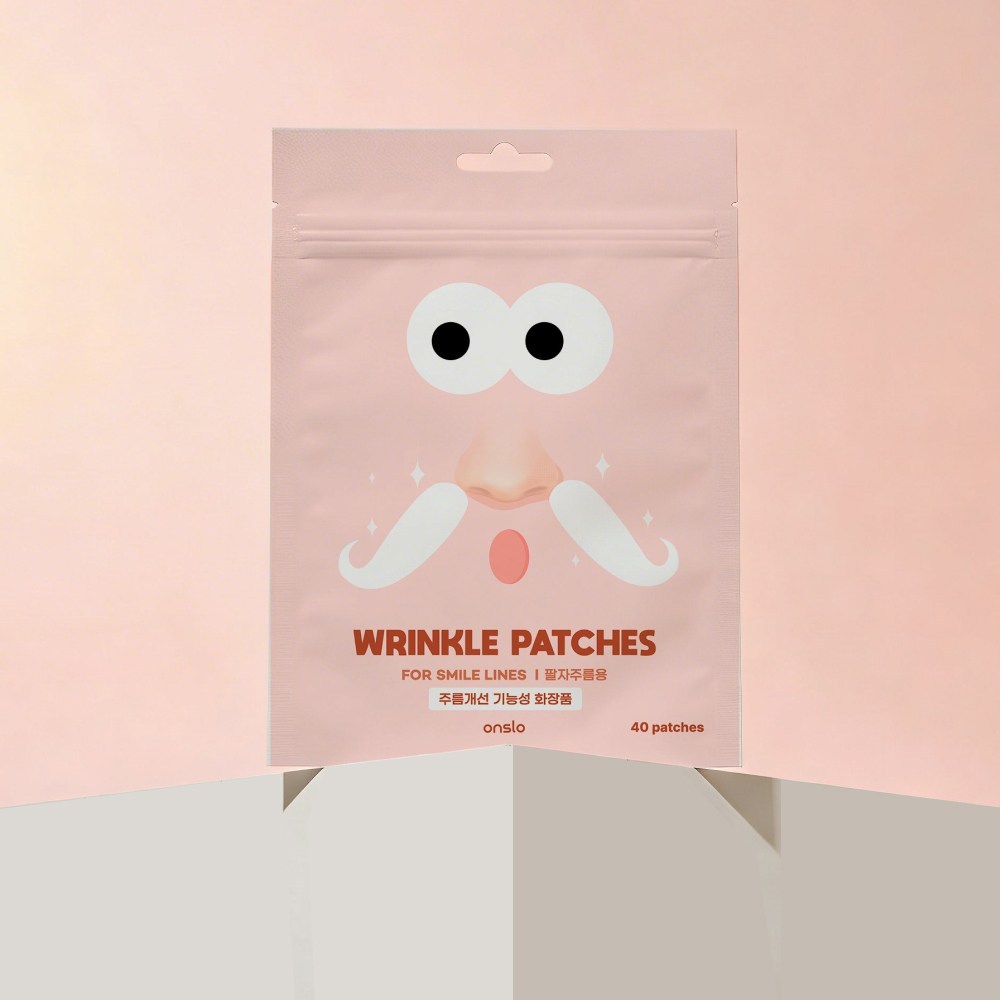 ONSLOW Retinol Smile Line Rugas Patch 40pcs Nasolabial Fold Care Anti-Envelhecimento Firmador Coreia