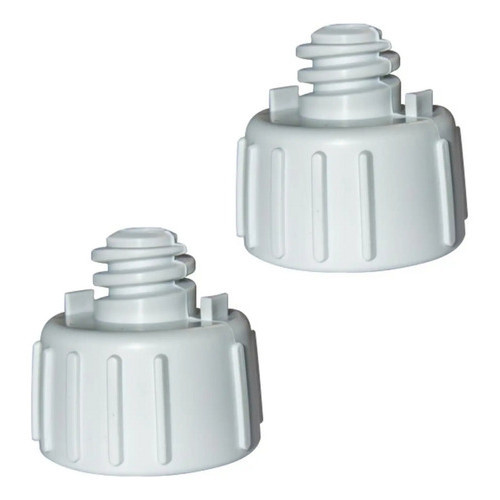 Kit 2 Pés Nivelador Refrigerador Brastemp Consul W10388134