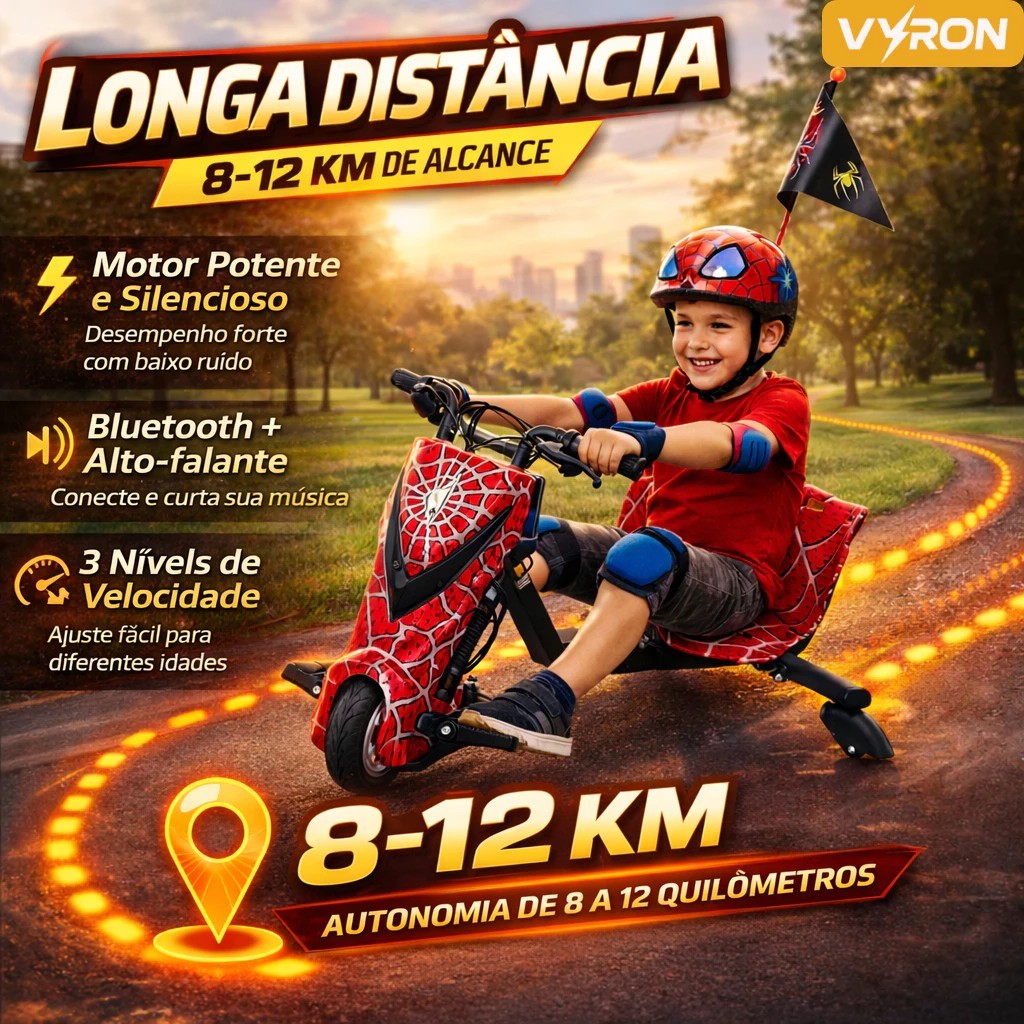 Children's Electric Tricycle 350w 8'