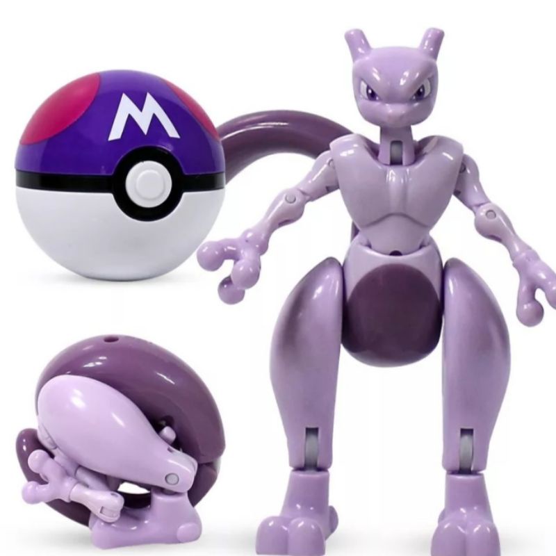 mewtwo action figure pokemon articulada