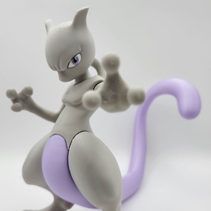 Action Figure Boneco Mewtwo - Pokémon 16cm