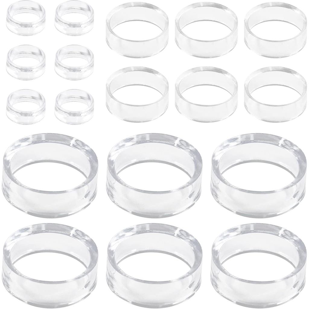 Acrylic Sphere Stand, Clear Stand, Round Spheres Display Stands for Golf Ball, Crystal Baseball, Softball, Ma