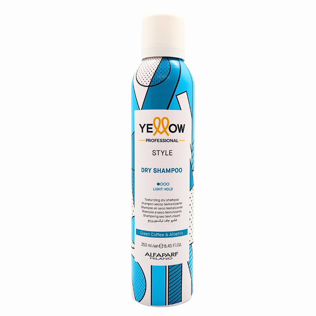 Shampoo a Seco Yellow Style Dry 250ml - Limpeza, Volume e Praticidade