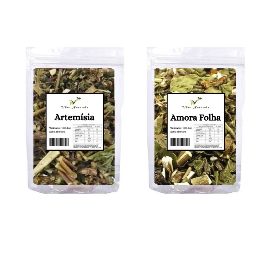 Artemisia + Folha de Amora - 100% Natural