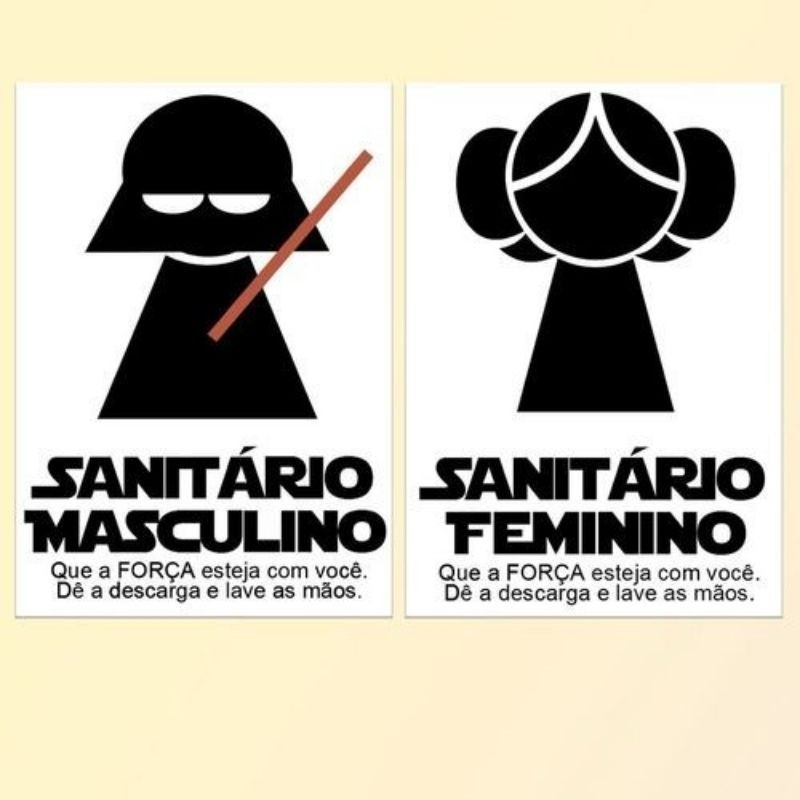 Quadro Decorativo Star Wars Placa decorativa MDF