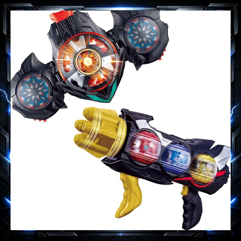 [BANDAI] [Bandai Kamen Rider Zets DX Triple Zetsuer & Dual Mecha Capsule Set, Suitable for ages 3 and up]