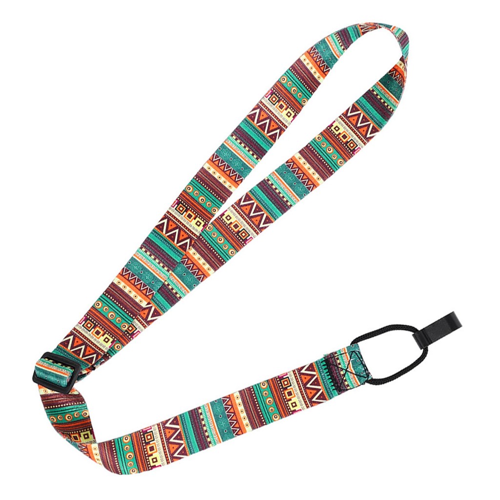 andobr Ajustável Nylon Universal Ukulele Strap Belt Sling Com Gancho Mini Guitarra