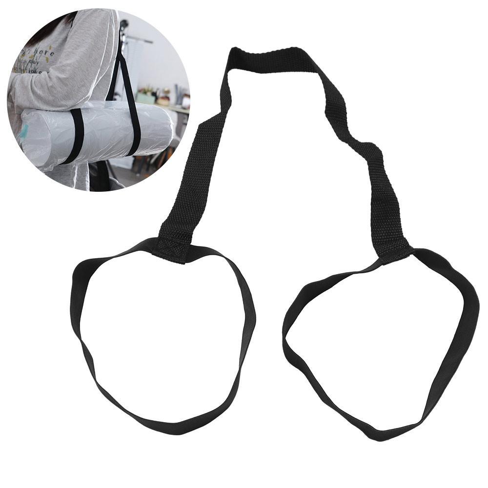 INTREE Yoga Mat Bundling Belt Looped Sling Harness Strap Corda Pilates De Tensão Elástica
