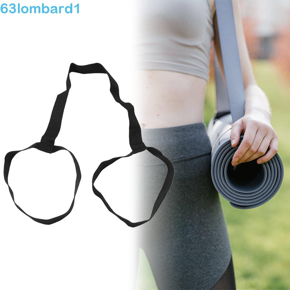 LOMBARD1 Yoga Mat Bundling Belt Fácil De Transportar Pilates Sling Rope Harness Strap Durável Venda Quente Corda Stretch