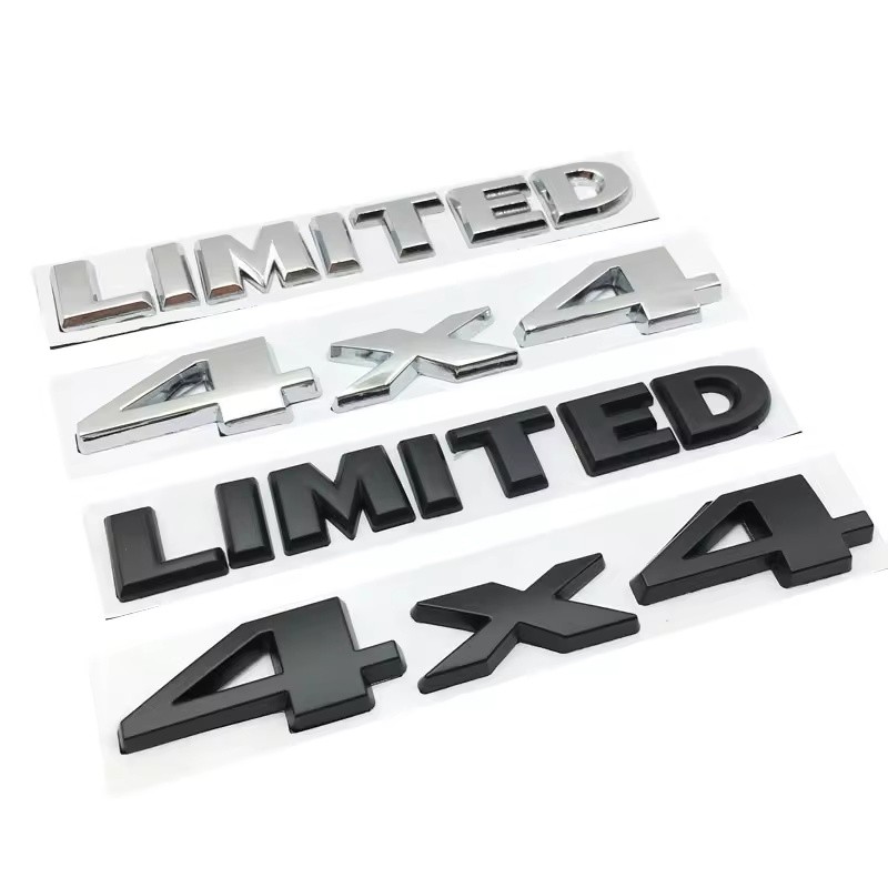 3D Metal 4X4 Limited 75th Anniversary Emblem Sticker Rear Trunk Front Door Side Badge for Jeep Grand Cherokee Compass Wr