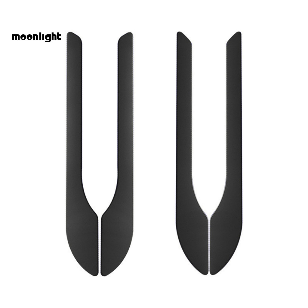 4pcs Car Door Handle Wrap Cover Anti-scratch Faux Leather Protector Stickers for Tesla Model 3 – Durable Stylish Easy