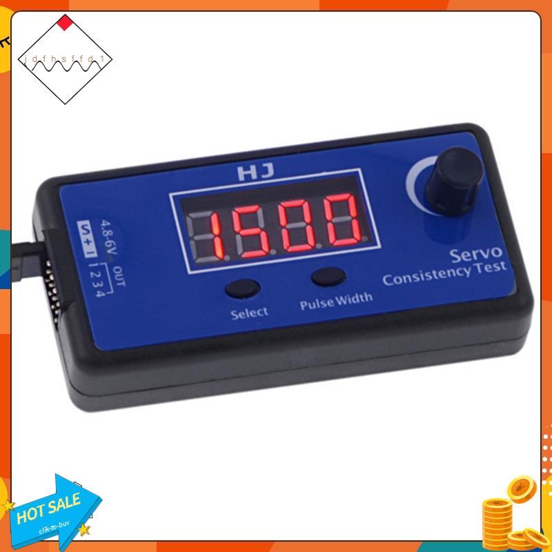 [Promover J] 1-4 Digital Servo Tester ESC Consistência Para RC Helicóptero Avião Carro Fácil Instalação De Usar