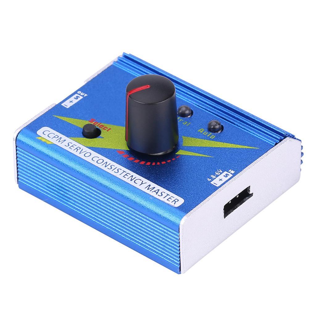Tomvorks RC Servo Tester Verificador ESC de liga de alumínio de qualidade para barco de carro avião