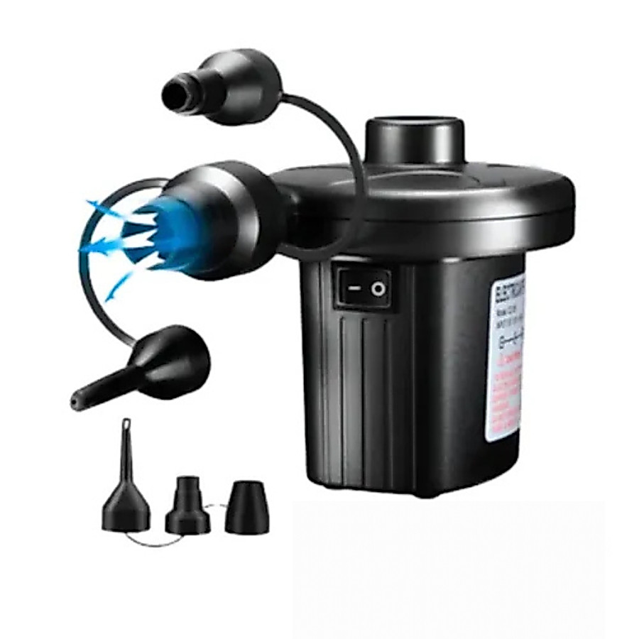Bomba Pneumática Para Encher E Secar Colchão Portátil