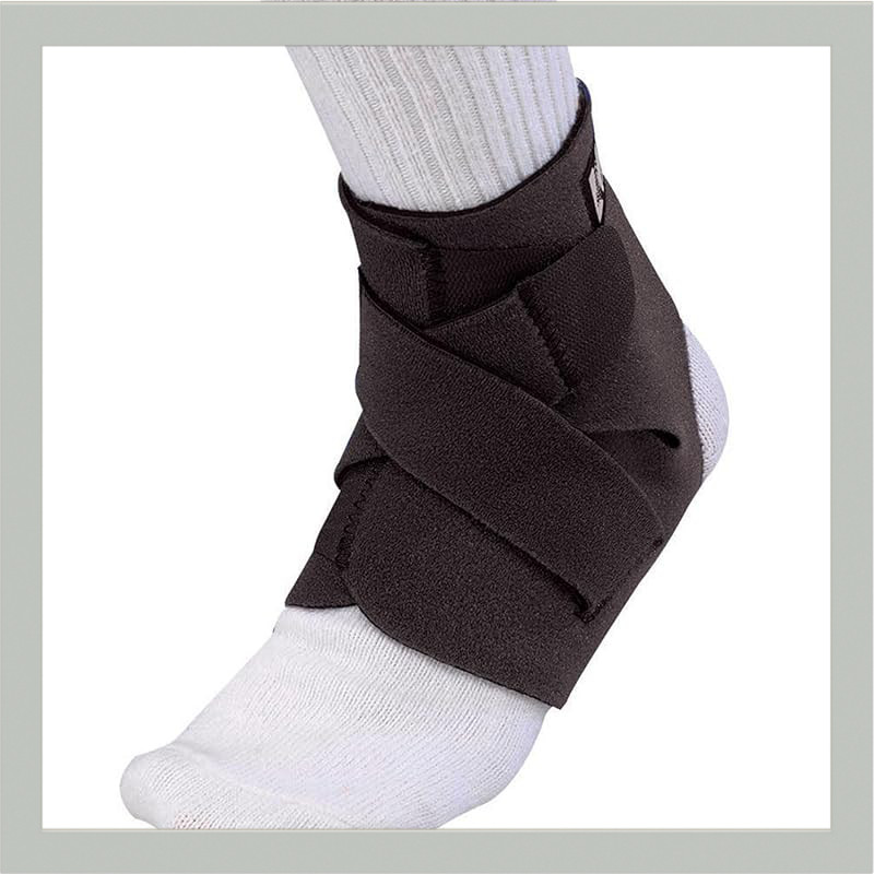 Mueller Adjustable Ankle Support for Sports and Daily Life - Universal Fit, Sizes S-M and L-XL