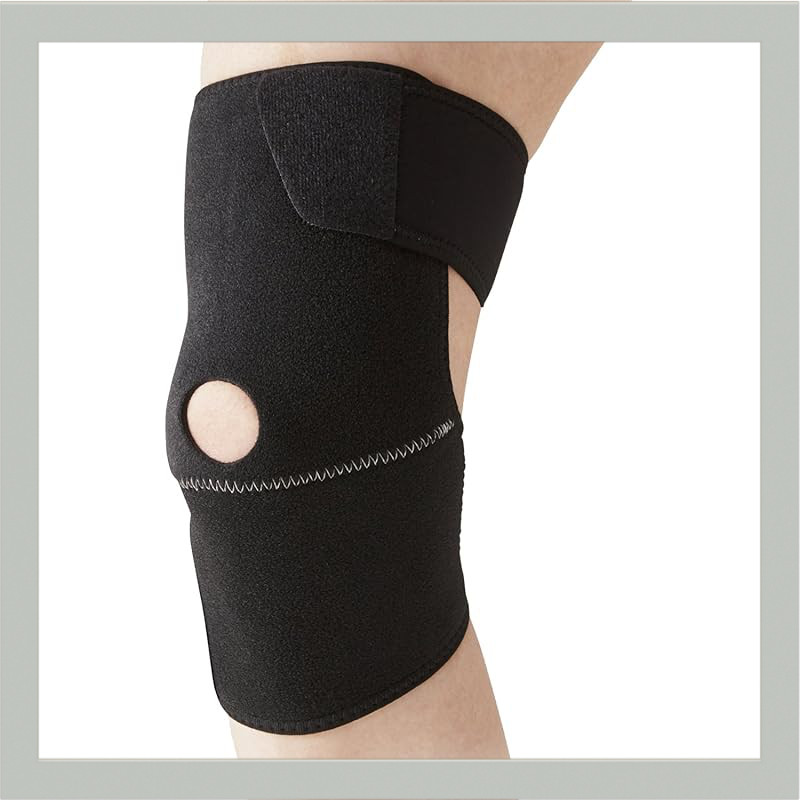 Mueller Adjustable Knee Support - Short Wraparound Design, Universal Fit, S-M Size and L-XL Size Options