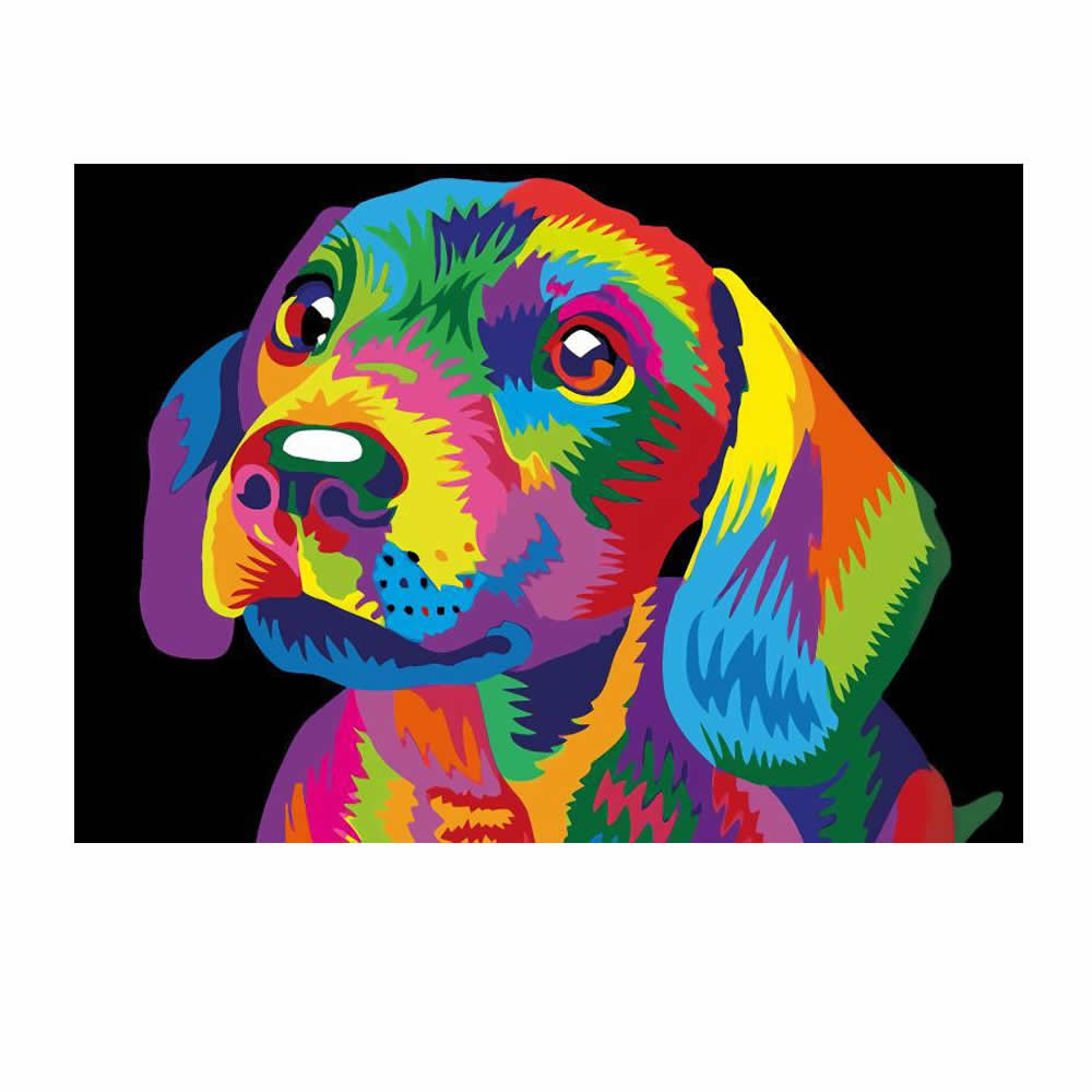 Artesanato Pintura Diamante Diy 30X40 - CACHORRO STAR