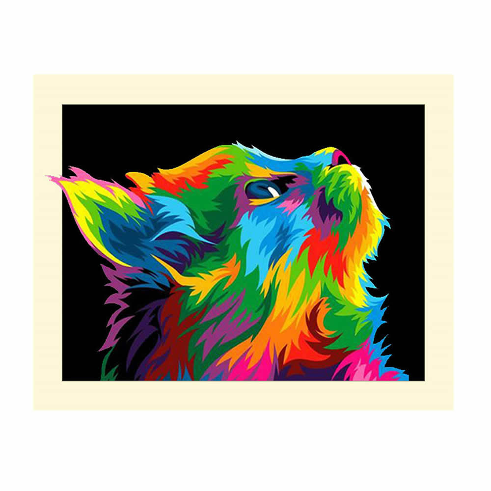 Artesanato Pintura Diamante Diy 30X40 - GATO STAR