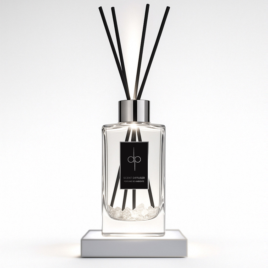 Kit Lavabo - Difusor & LED iluminador I Crystal (Chá Branco)