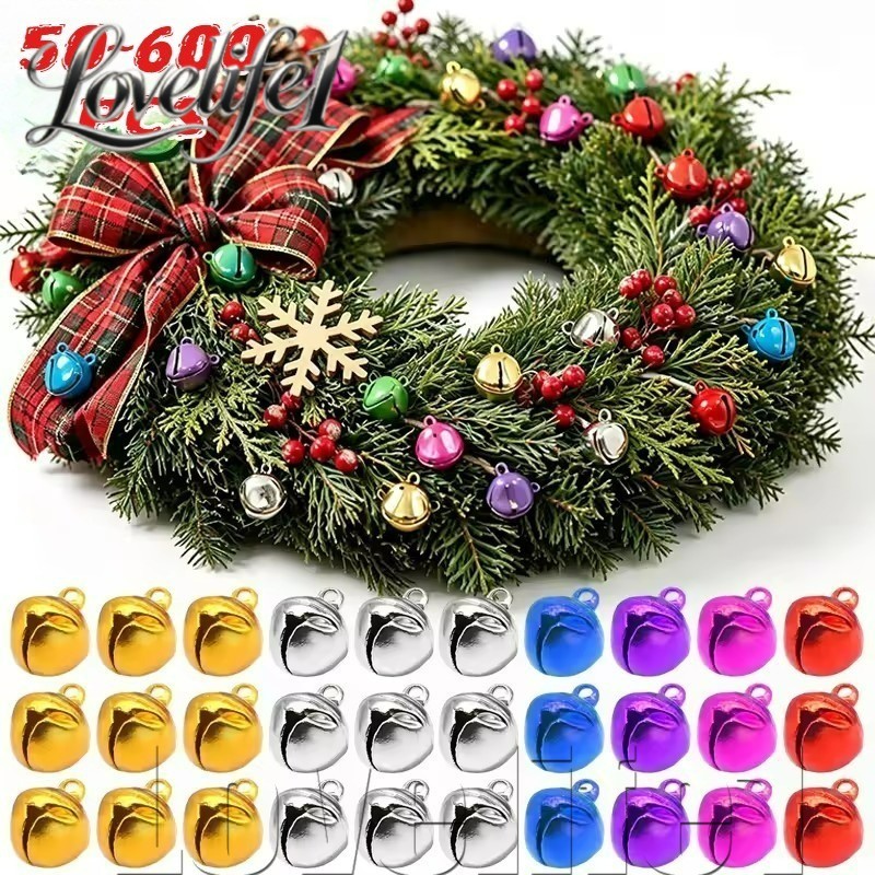 [Entrega Rápida] [Feliz Natal] Colar Pulseira Pingente DIY-Mini Sinos De Cobre-Som Crocante Jingle Bells-Enfeite Pendura