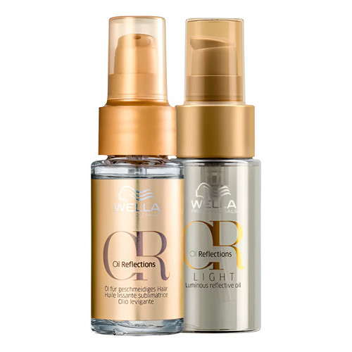 Oil Reflections Luminous 30ml + Oil Light 30ml Wella Kit 2un