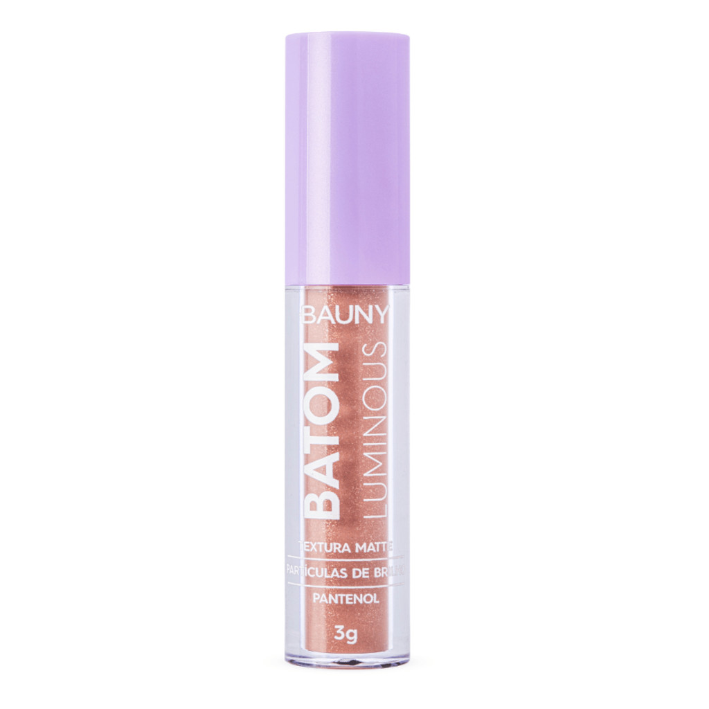 Batom Sombra Liquido Luminous Light Bauny
