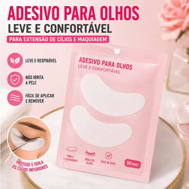 Adesivo Para Olhos Para Extensão de Cílios Leve e Confortável