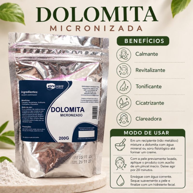 Dolomita Micronizada Innovare 200g
