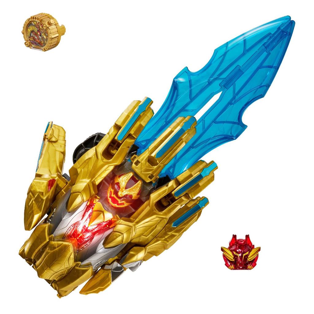 BANDAI Número Um Sentai Gojuger DX Tega Sword bônus inclui Centairing Gojuger Akatsuki ver