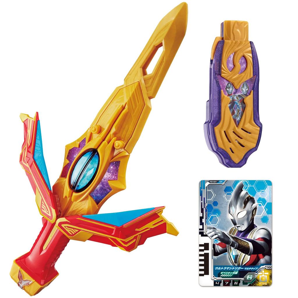 Bandai Ultraman Decker DX Ultra Dual Sword Idade alvo 3 anos ou mais