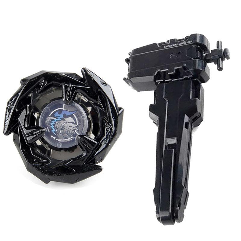 Bey X BX00-01 Dran Sword Versão Preta Com Conjunto De Alça De Lançador Ou Brinquedo Giratório De Peça Única