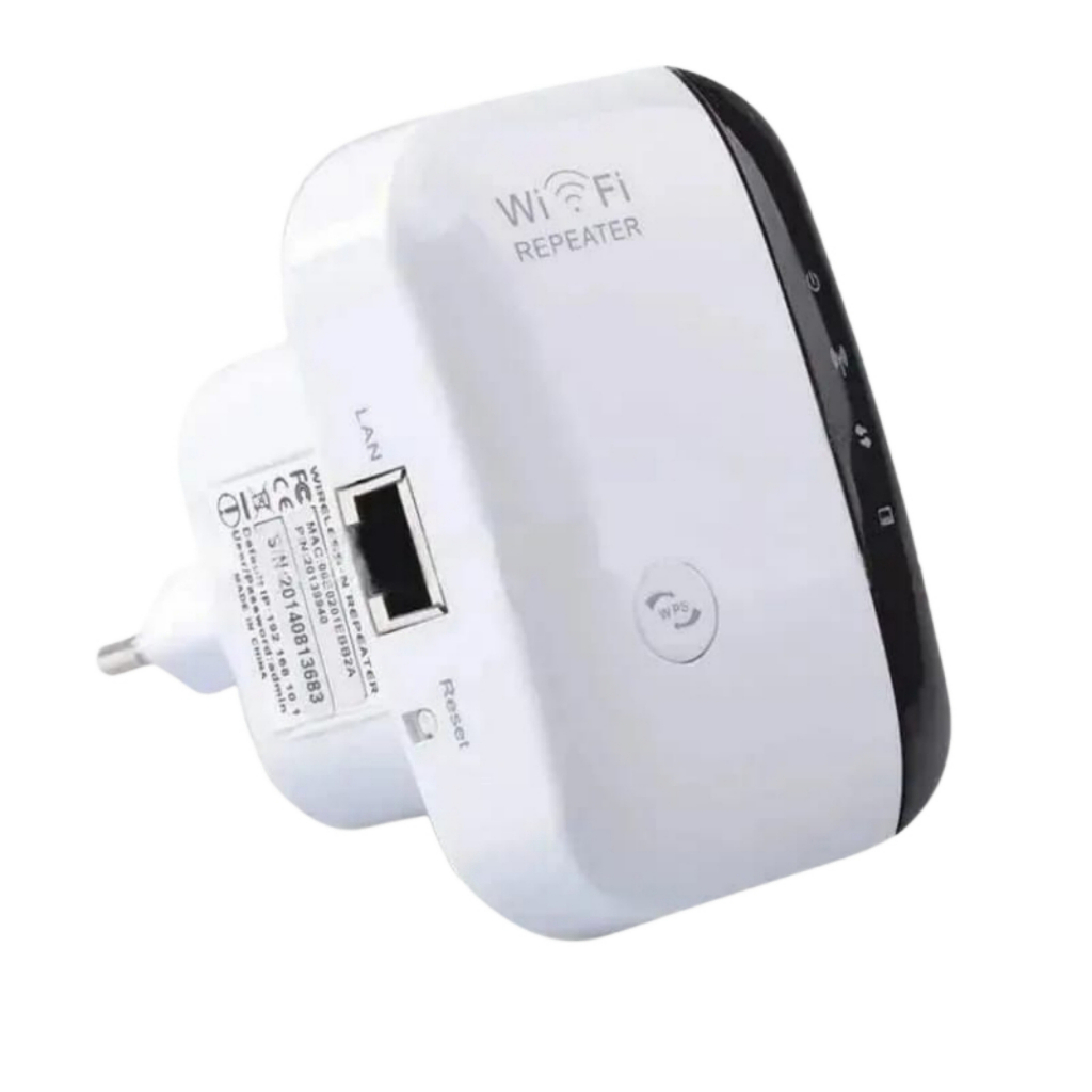 Repetidor De Sinal Wi-Fi Extensor Wireless 150Mbps Bivolt Plug And Play