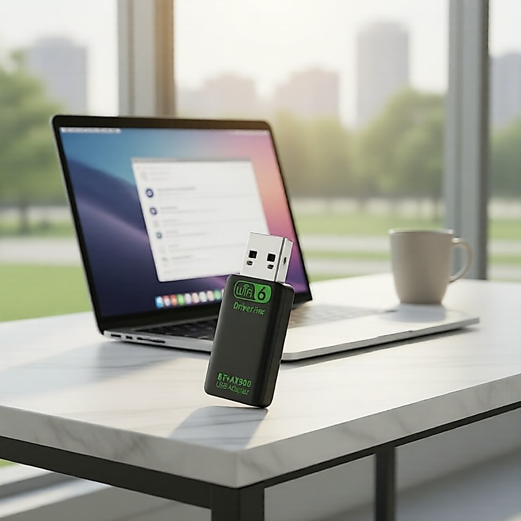 Adaptador USB WiFi 6 AX900 sem fio, Bluetooth 5.4, 2,4G/5GHz, placa WLAN, Plug & Play para Win 10/11