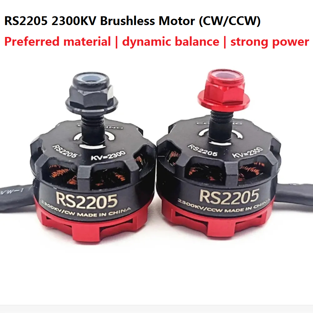 1 un. Motor Brushless RS2205 2300KV CW/CCW - Para Drone FPV Racing Quadricóptero 5