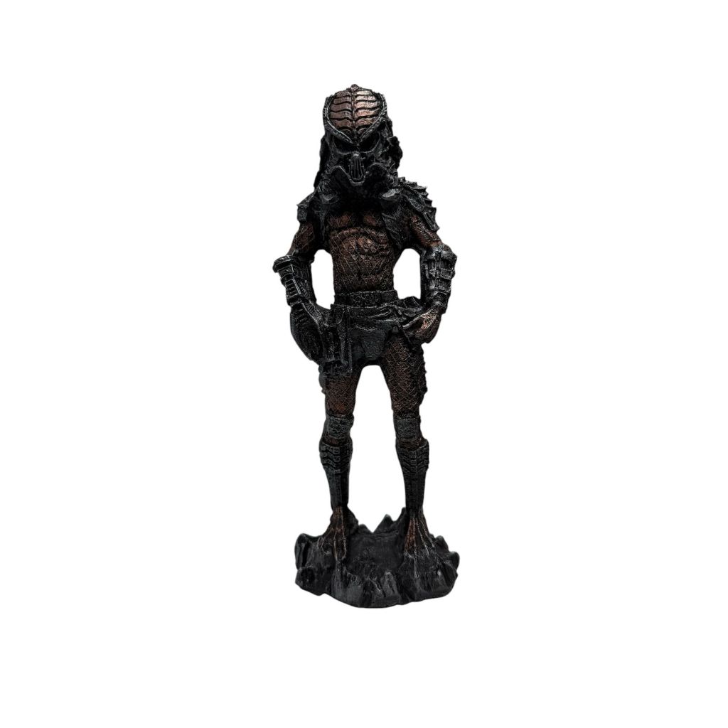 ESTATUA DECORAÇÃO PREDADOR PREDATOR RESINA 22CM COMIC ANIME