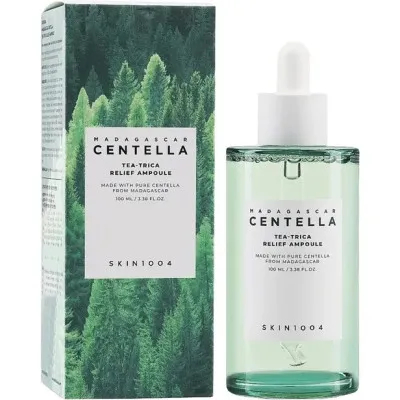 Ampola Skin1004 Madagascar Centella Tea-Trica Relief Ampoule 100ml – Original Coreano