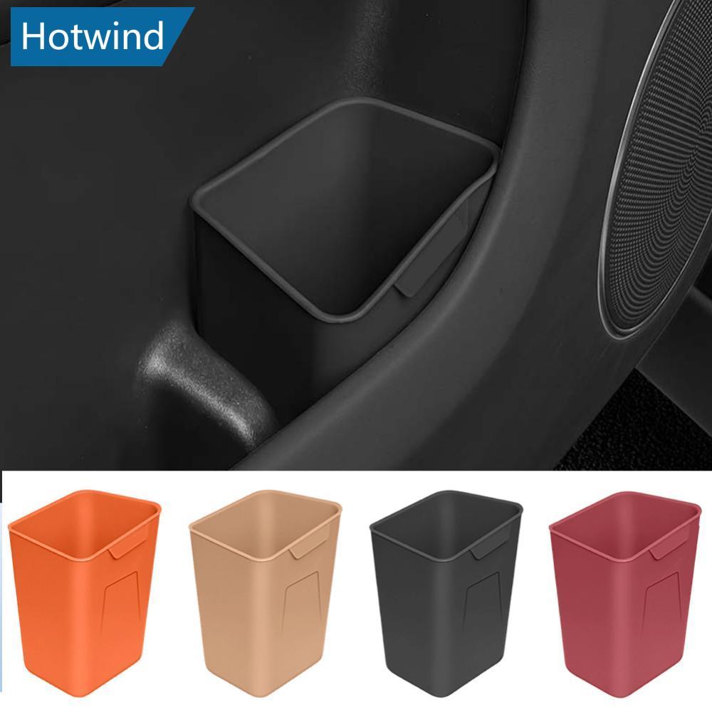 HW Multifuncional Silicone Caixa De Armazenamento De Porta De Carro À Prova D'água Lixeira Automática Organizador De Gua