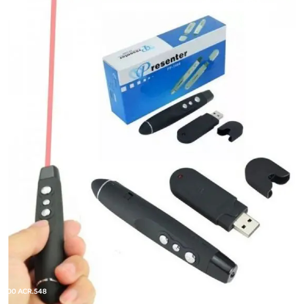 Apresentador de Slides Multimidia Laser Gv PP-1000 ACR.548 - PRESENTER