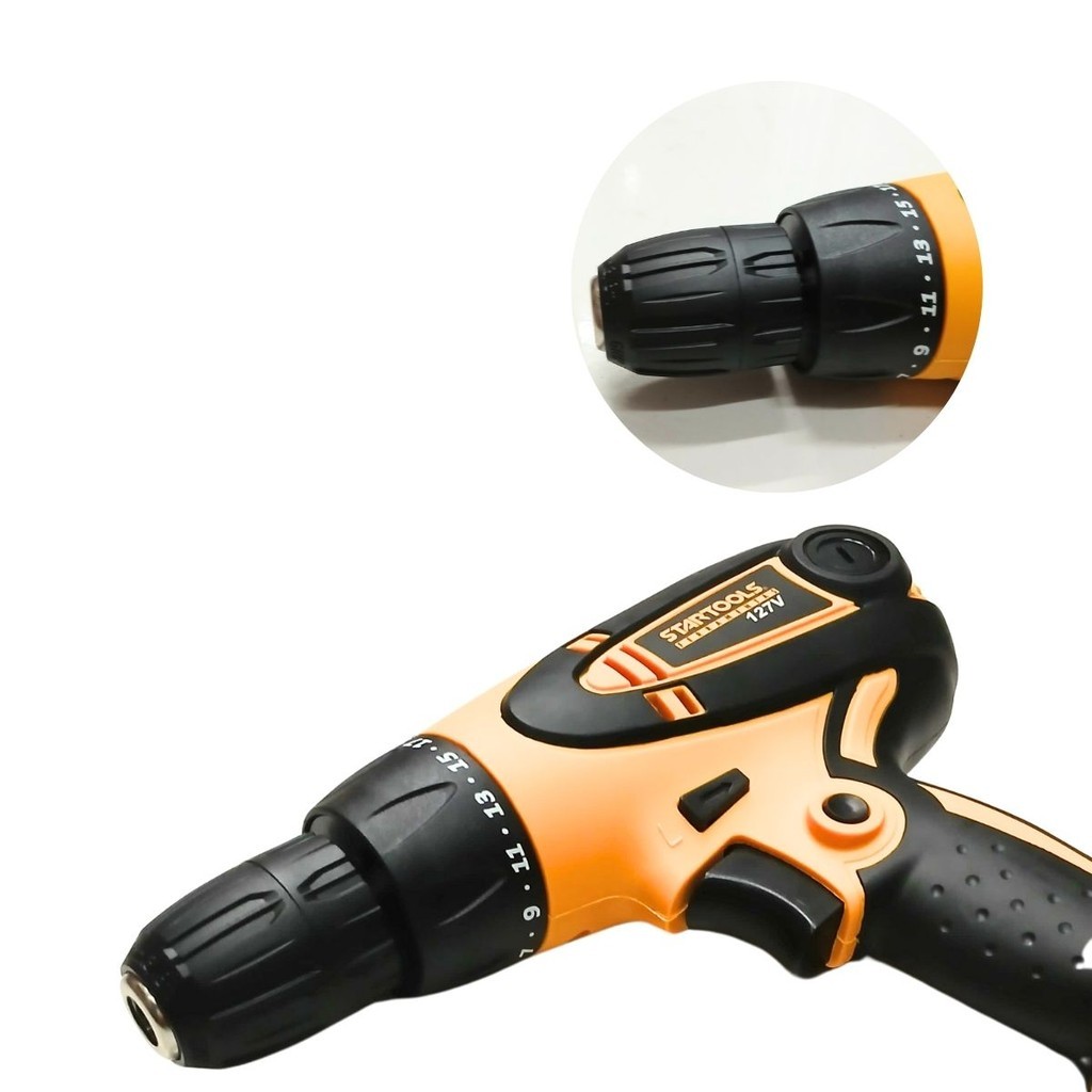 Parafusadeira Bivolt 350w 127v Bivolt Startools Com Fio Bateria