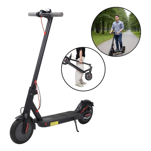 Patinete Elétrico 350W Importway Dobrável Adulto Preto Até 25km/h 🔥
