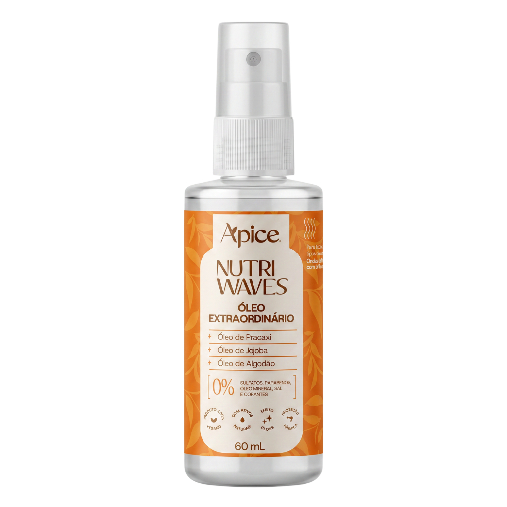 Apice Nutri Waves Óleo Extraordinário Capilar 60ml